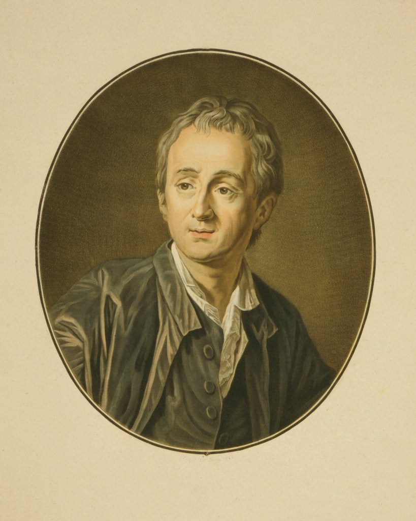 Detail of Denis Diderot by Anonymous