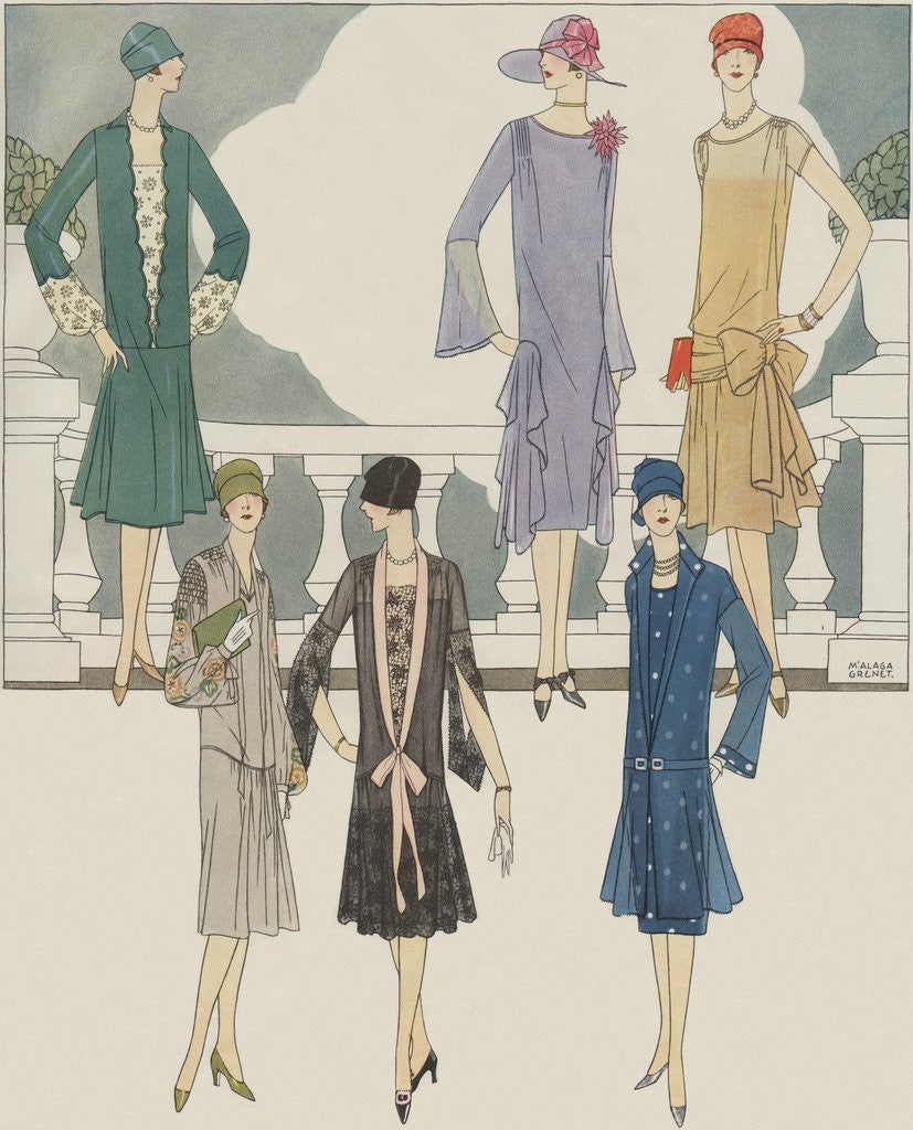Detail of Women's fashion from 1920s by Corbis