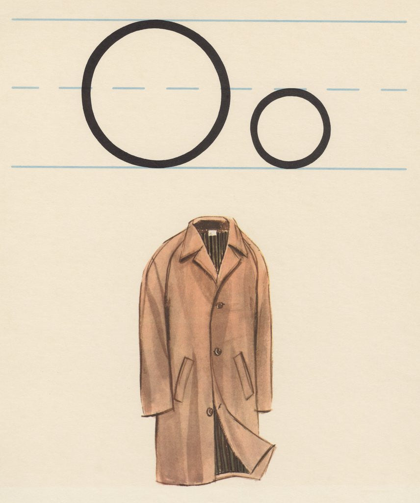 Detail of O is for overcoat by Corbis