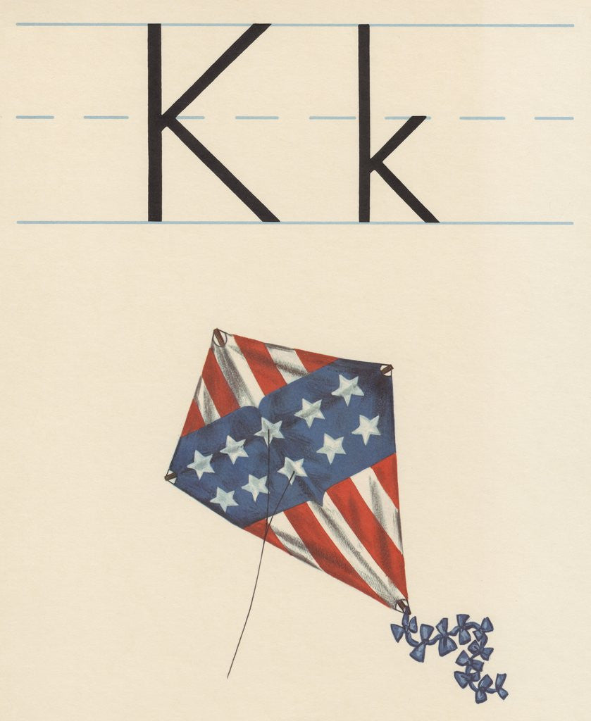Detail of K is for kite by Corbis