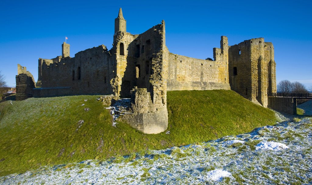 Detail of Warkworth Castle by Anonymous