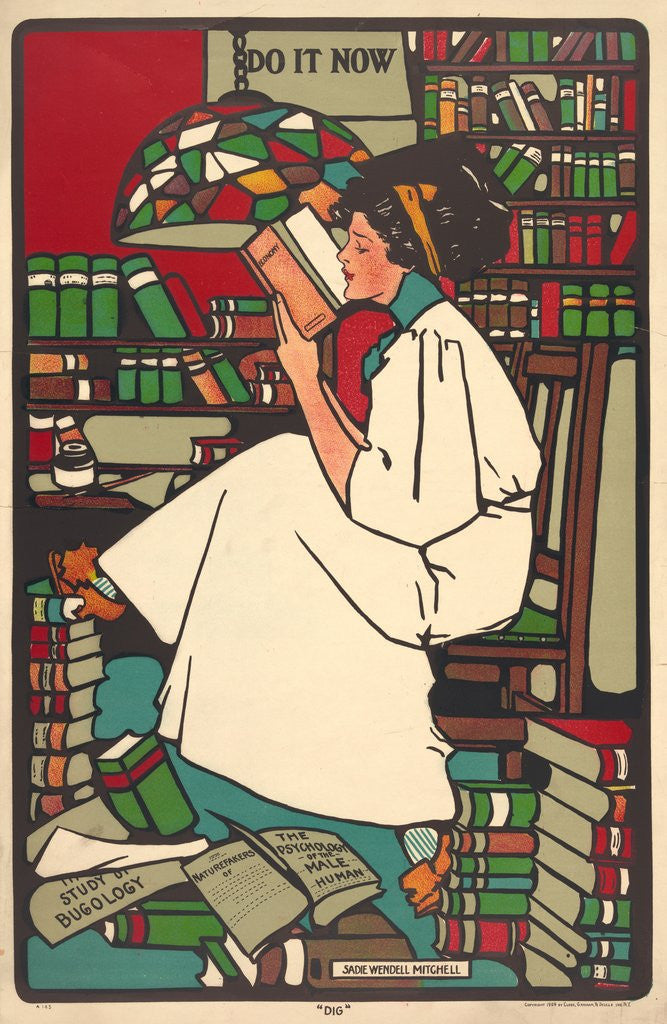 Detail of Dig by Sadie Wendell Mitchell