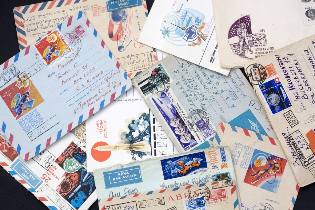 Detail of Mail from the Eastern Bloc by Anonymous