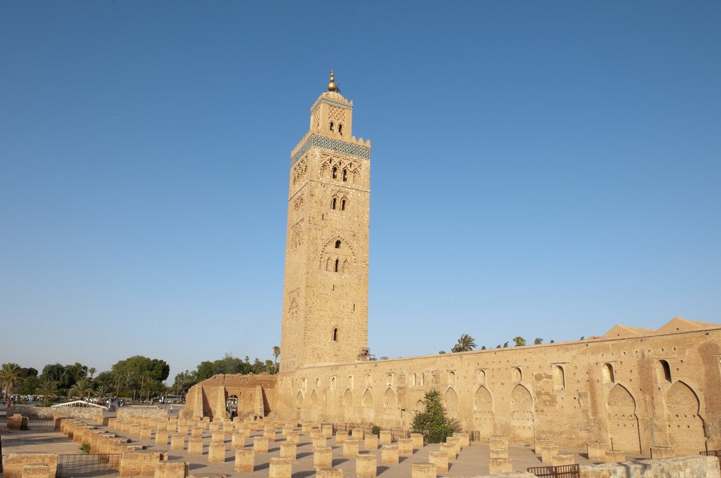 Detail of Koutoubia Mosque in Marrakech by Anonymous