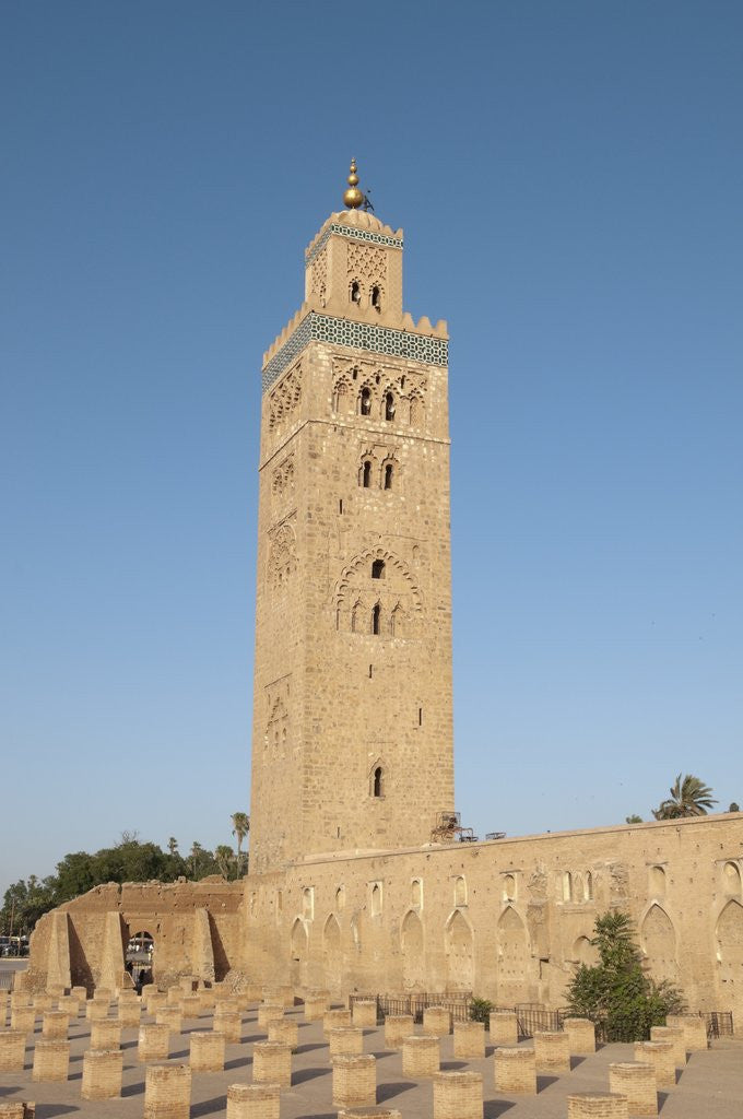 Detail of Koutoubia Mosque in Marrakech by Anonymous