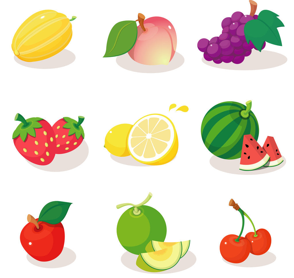 Detail of Close-up of various fruits by Anonymous