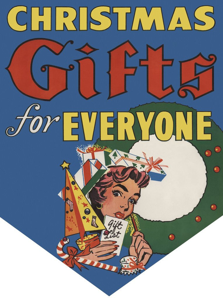 Detail of Christmas Gifts for Everyone illustration by Anonymous