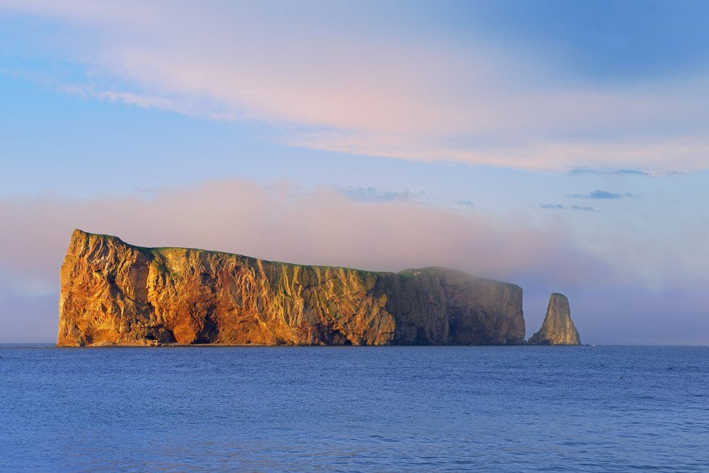 Detail of Fog on Roche Perce on Gaspe Peninsula by Anonymous