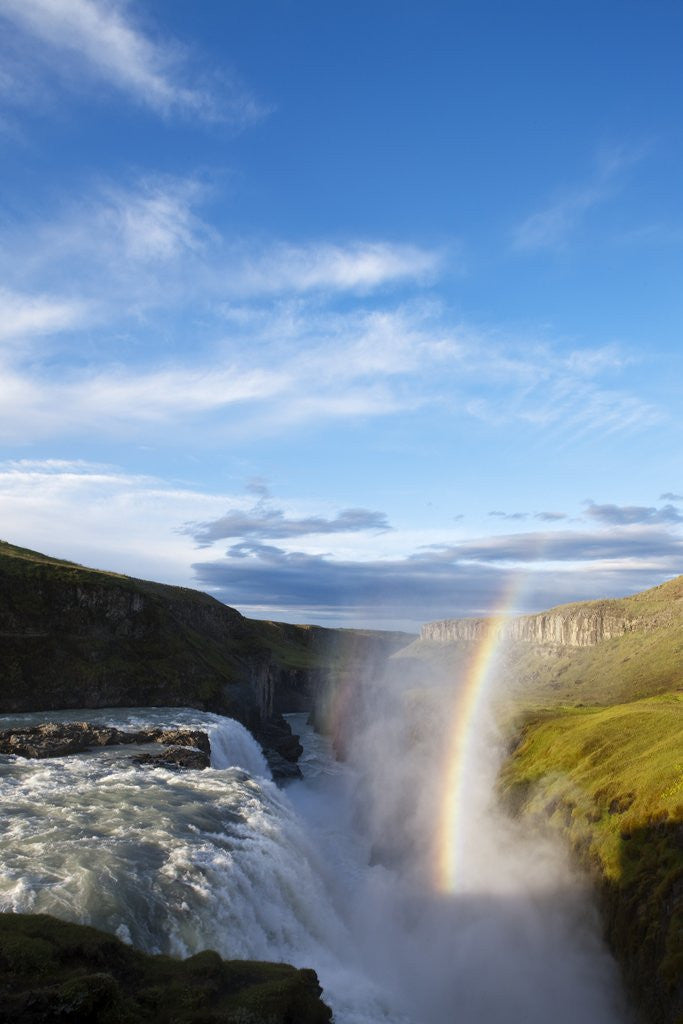 Detail of Gullfoss Waterfall, Iceland by Corbis