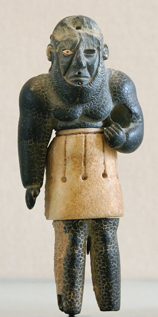 Detail of Scarface statuette from Shiraz by Anonymous
