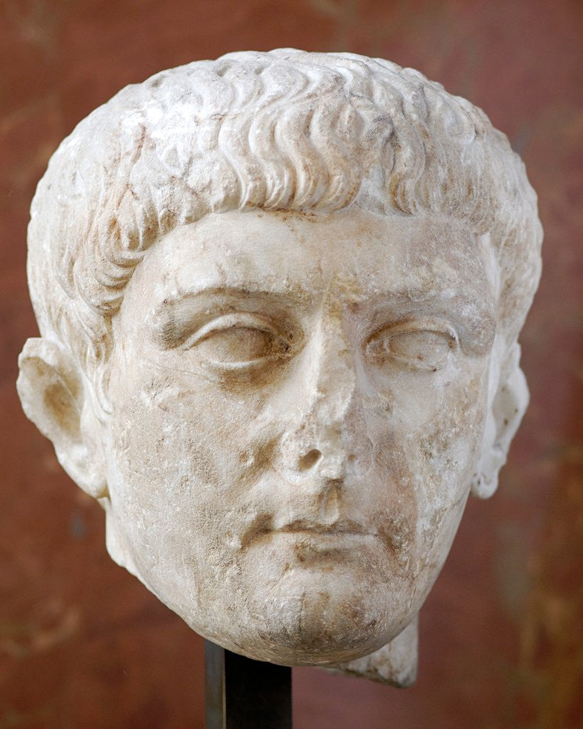 Detail of Portrait of Nero Claudius Drusus by Anonymous