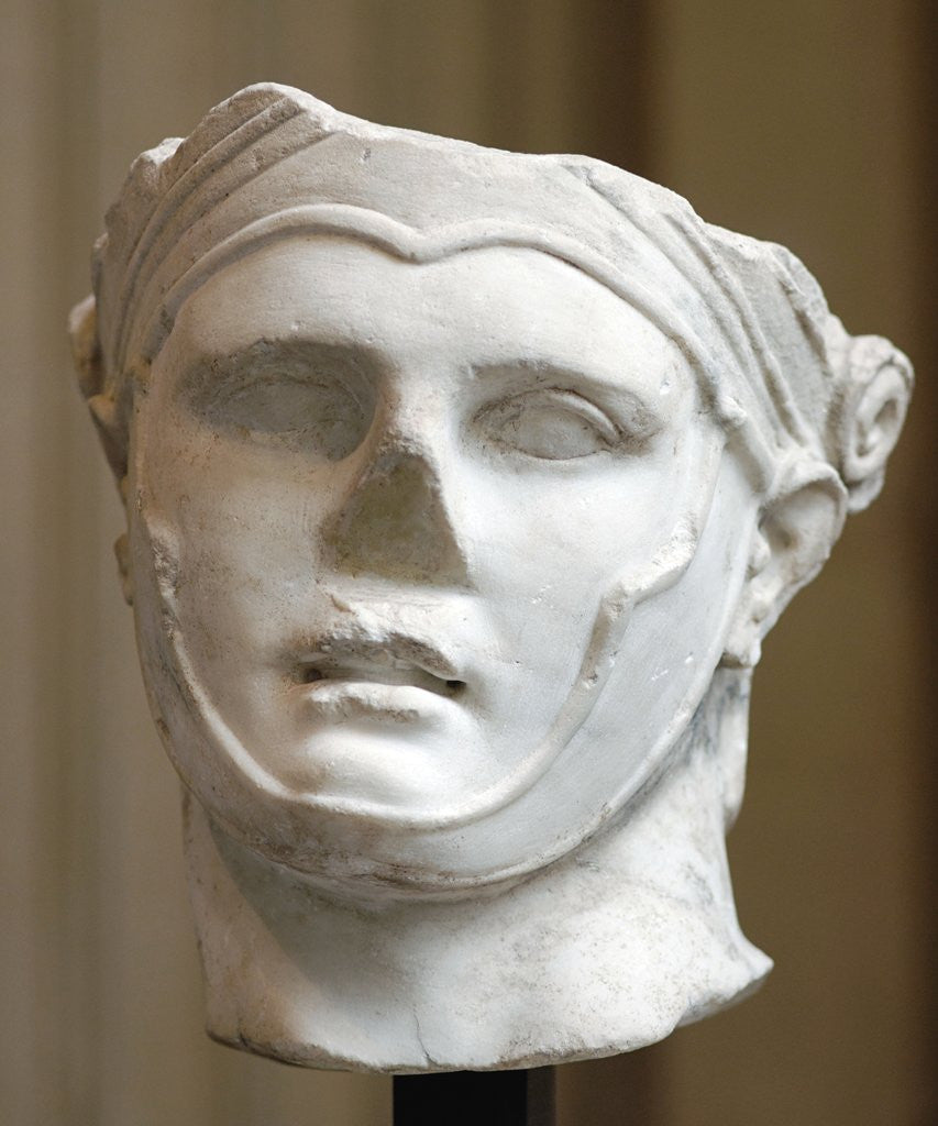 Detail of Roman portrait of Seleucus I Nicator by Anonymous