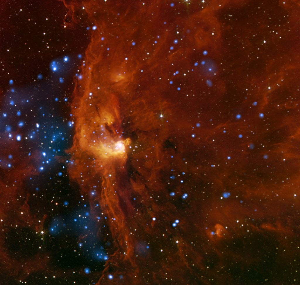 Detail of Star forming region of the Milky Way Galaxy by Anonymous