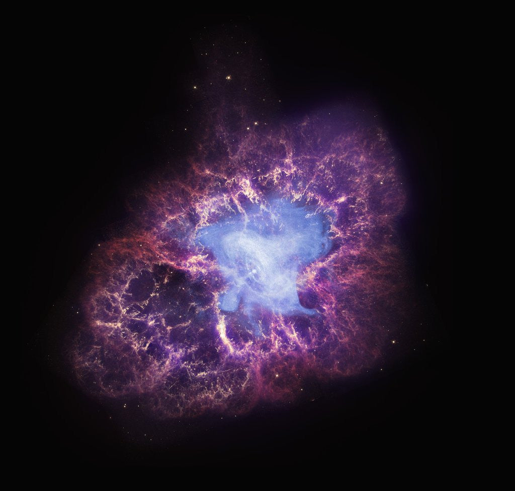 Detail of Neutron Star at the center of the Crab Nebula by Anonymous