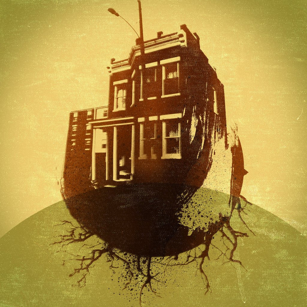 Detail of Urban roots by Anonymous