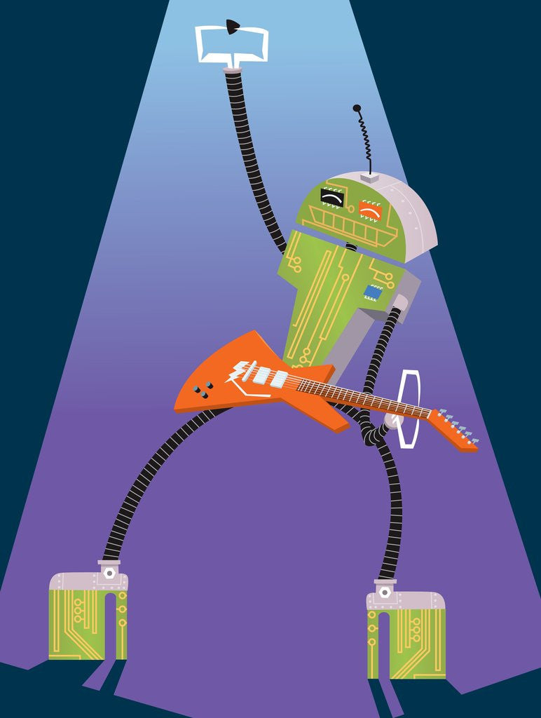 Detail of Electronic music by Anonymous