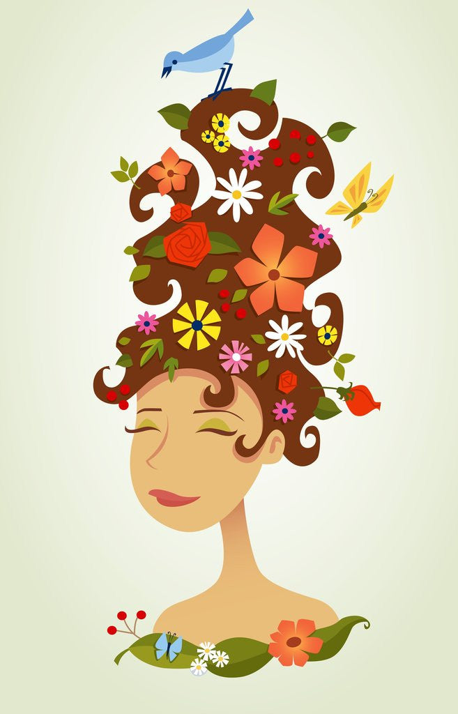 Detail of Mother nature by Anonymous