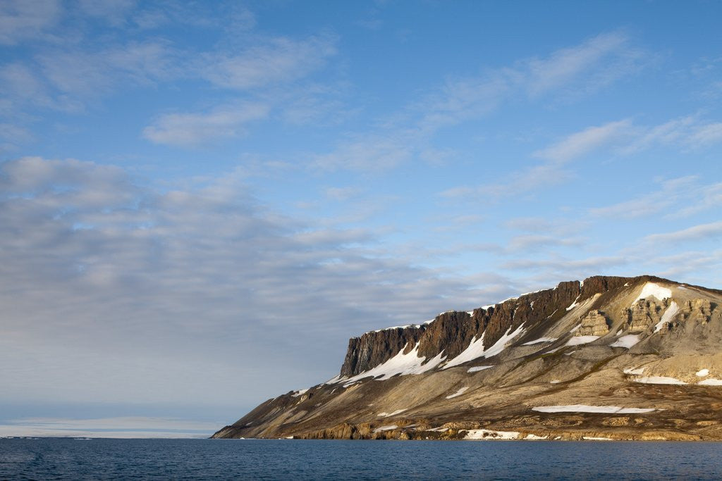 Detail of Cliffs at Cape Fanshawe, Spitsbergen Island, Svalbard, Norway by Anonymous