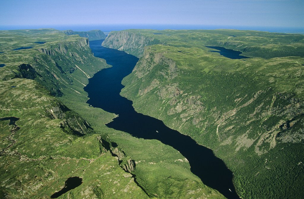 Detail of Grey River, Newfoundland, Canada by Anonymous