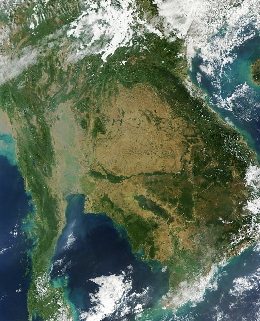 Detail of Southeast Asia by Anonymous