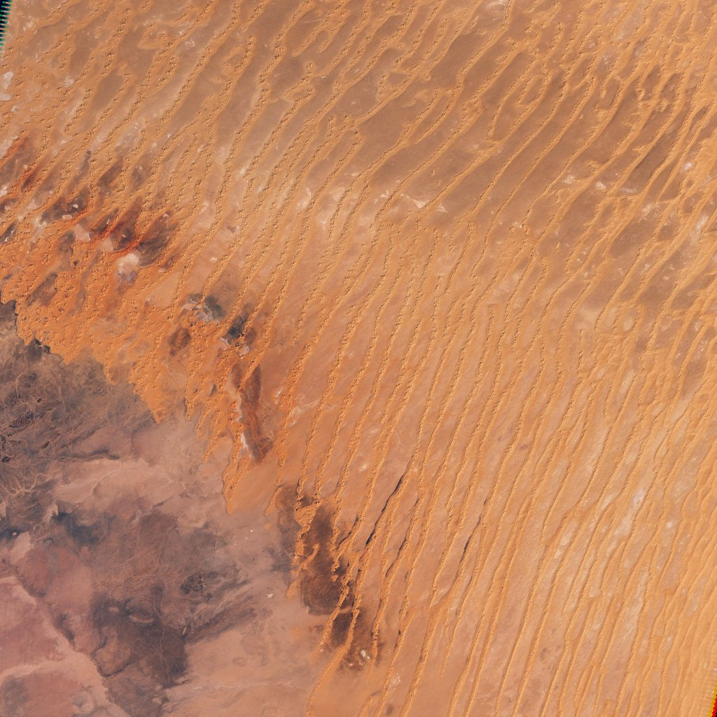 Detail of Erg Iabès in the Sahara Desert by Anonymous