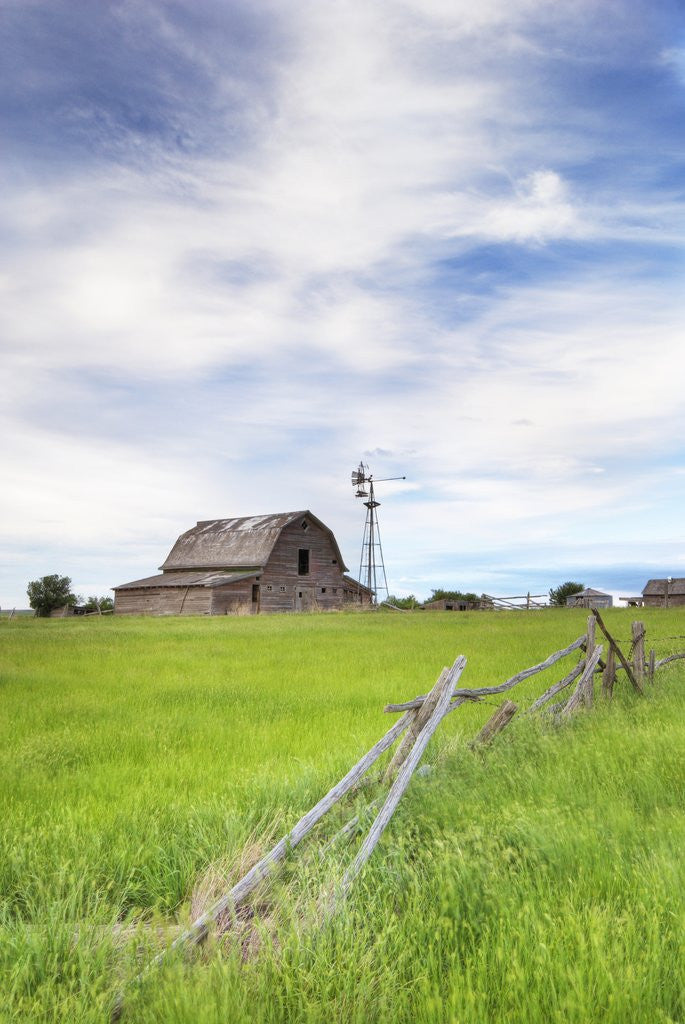 Detail of Abandoned Barn, Near Leader, Saskatchewan, Canada by Anonymous