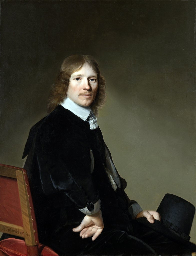 Detail of Portrait of Eduard Wallis by Jan Verspronck