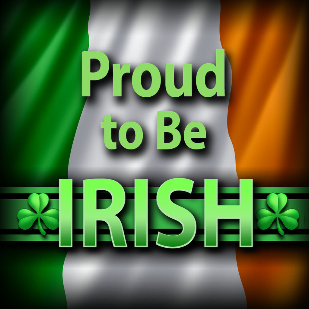 Detail of Proud to Be Irish by Corbis