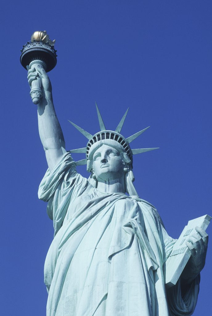 Detail of USA, New York City, Statue of Liberty by Anonymous