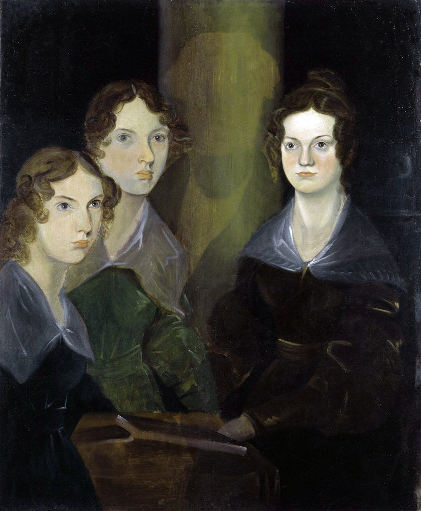 Detail of The Bronte Sisters by Patrick Branwell Bronte