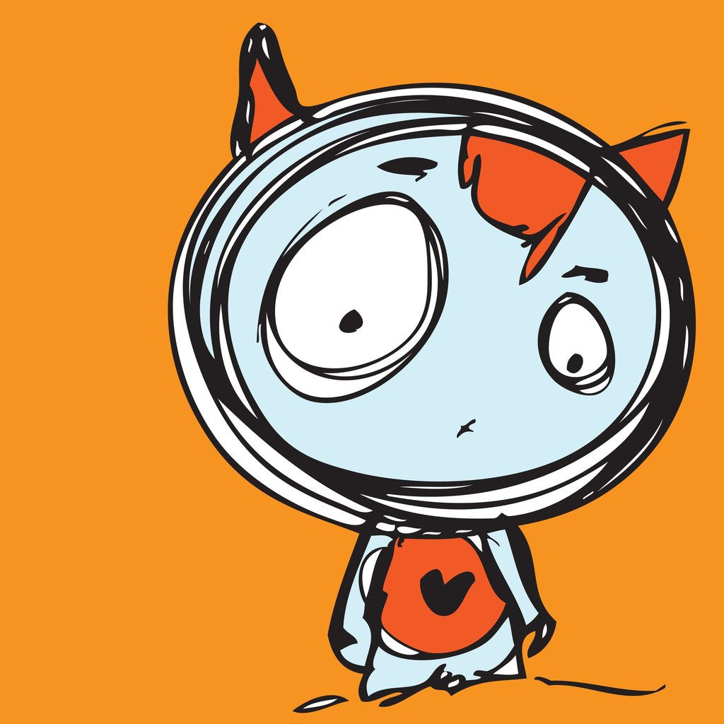 Detail of Confused cat by Anonymous