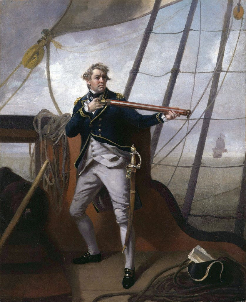 Detail of Adam Duncan, 1st Viscount by Henry Pierre Danloux