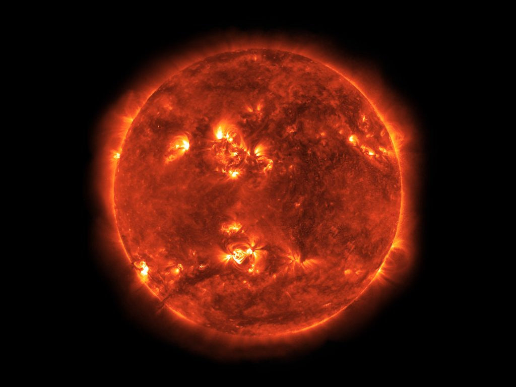 Detail of The Sun by Anonymous
