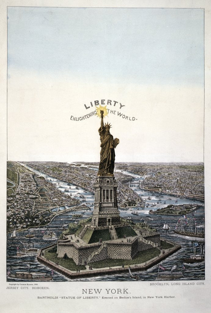 Detail of New York by Anonymous