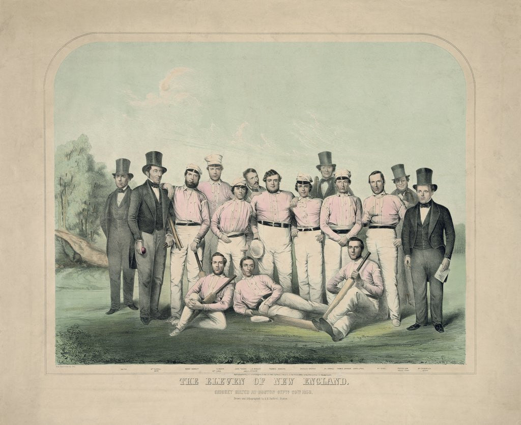 Detail of The Eleven of New England by Anonymous