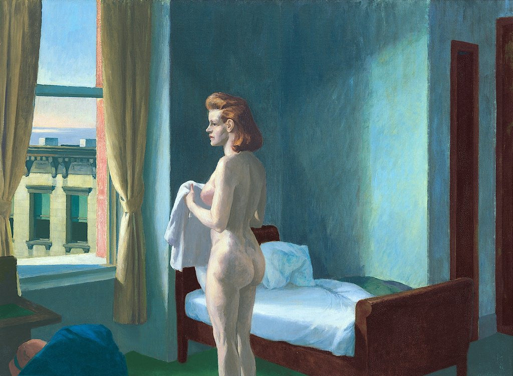 Detail of Morning in a City by Edward Hopper