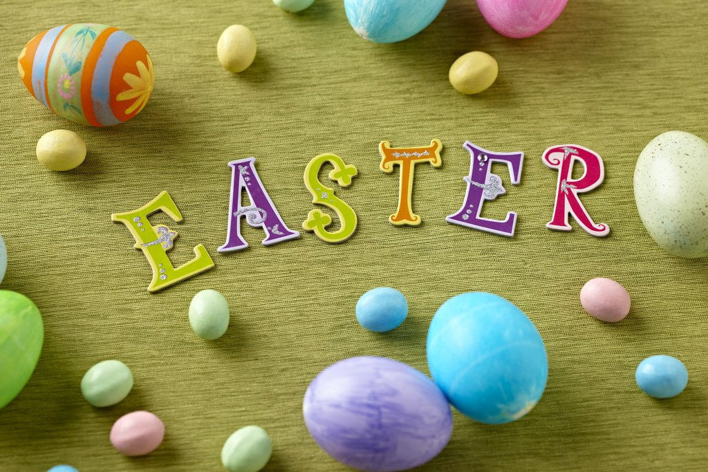 Detail of Easter eggs by Anonymous