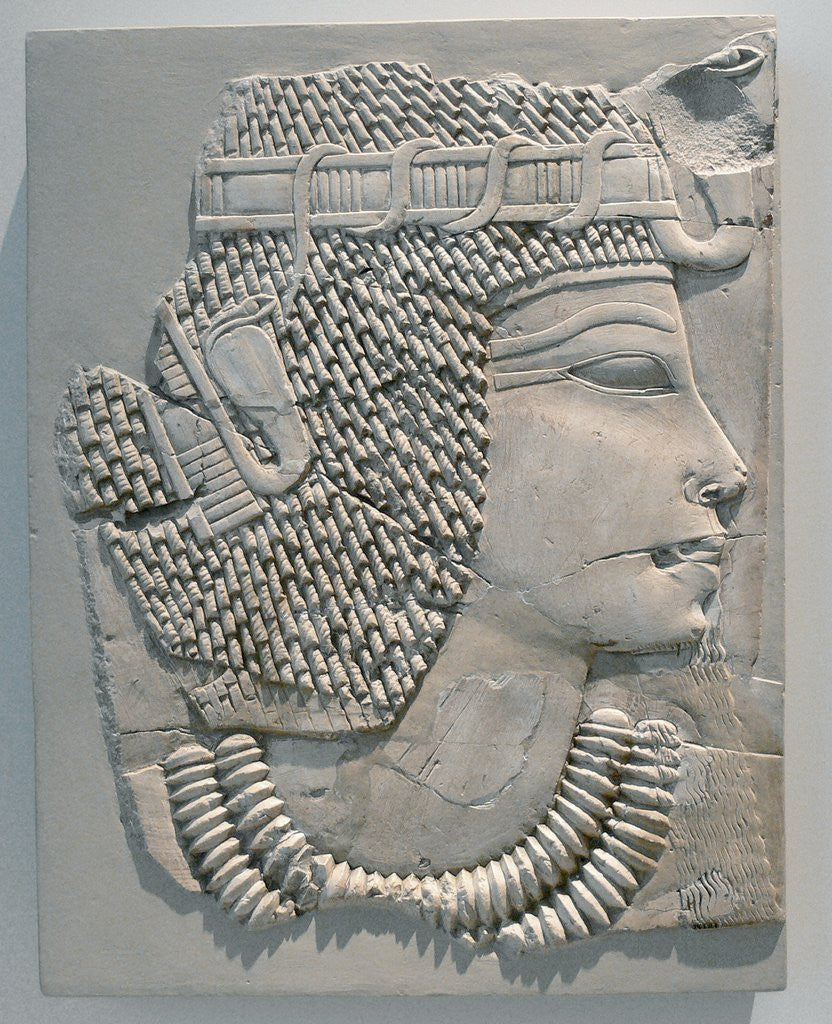 Detail of Egyptian relief of King Amenhotep III by Anonymous