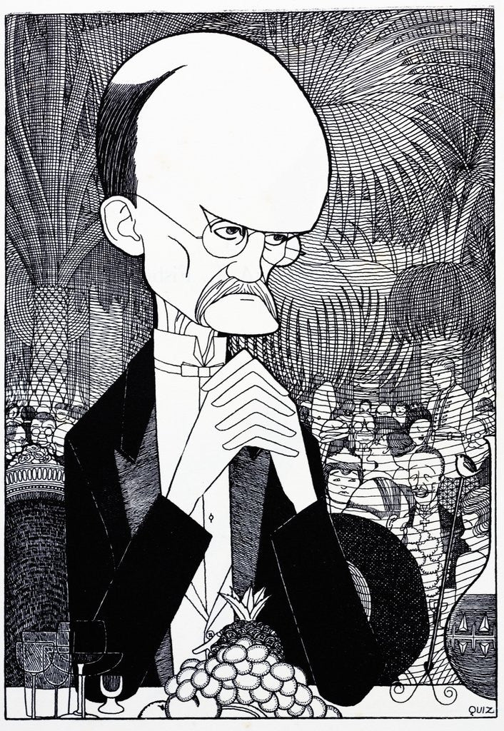 Detail of Caricature of Professor Gilbert Murray and the League of Nations by Anonymous