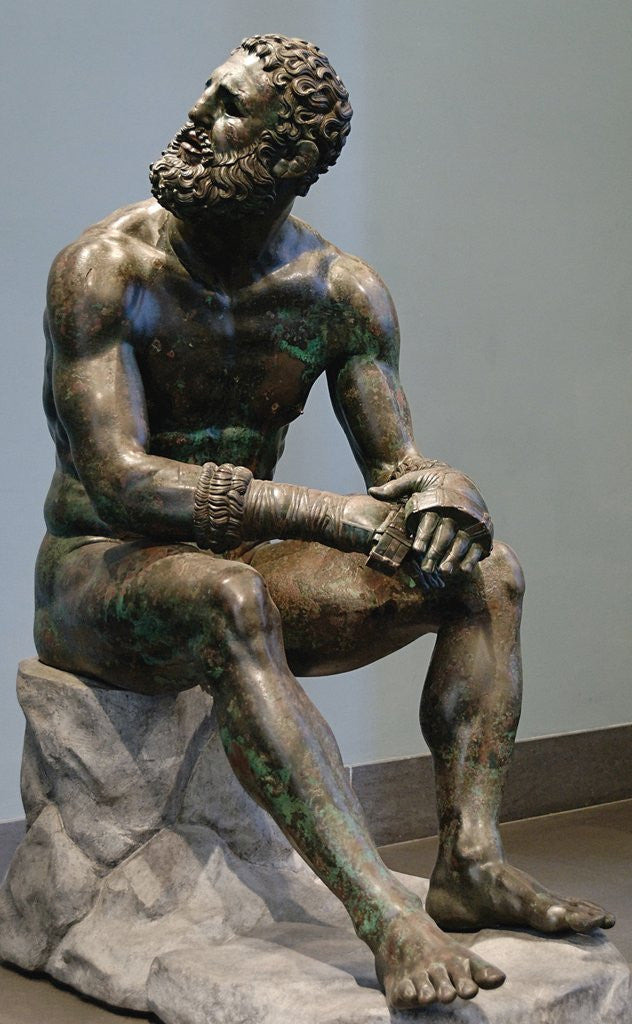Detail of Boxer Attributed to Apollonius by Anonymous