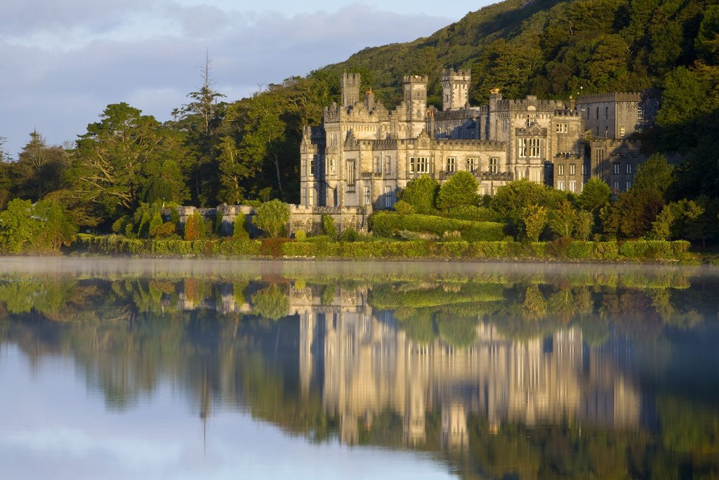 Detail of Kylemore Abbey by Corbis