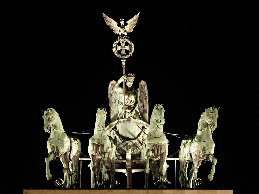 Detail of Quadriga by Johann Gottfried Schadow