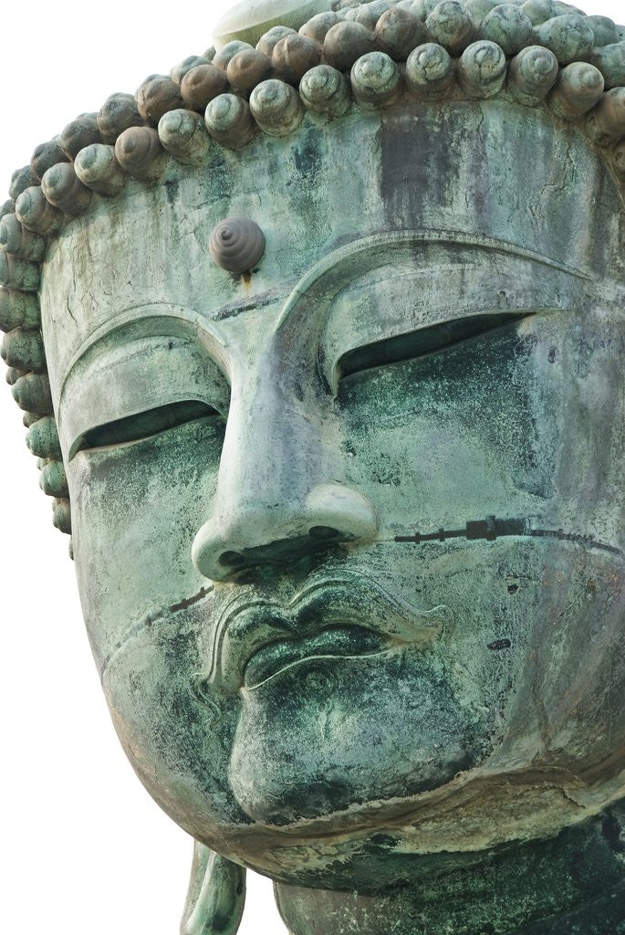 Detail of Detail of Great Buddha of Kamakura by Anonymous