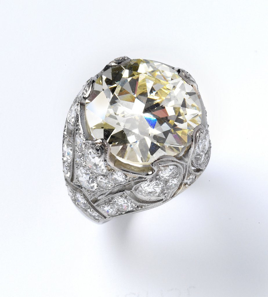 Detail of Diamond ring by Anonymous