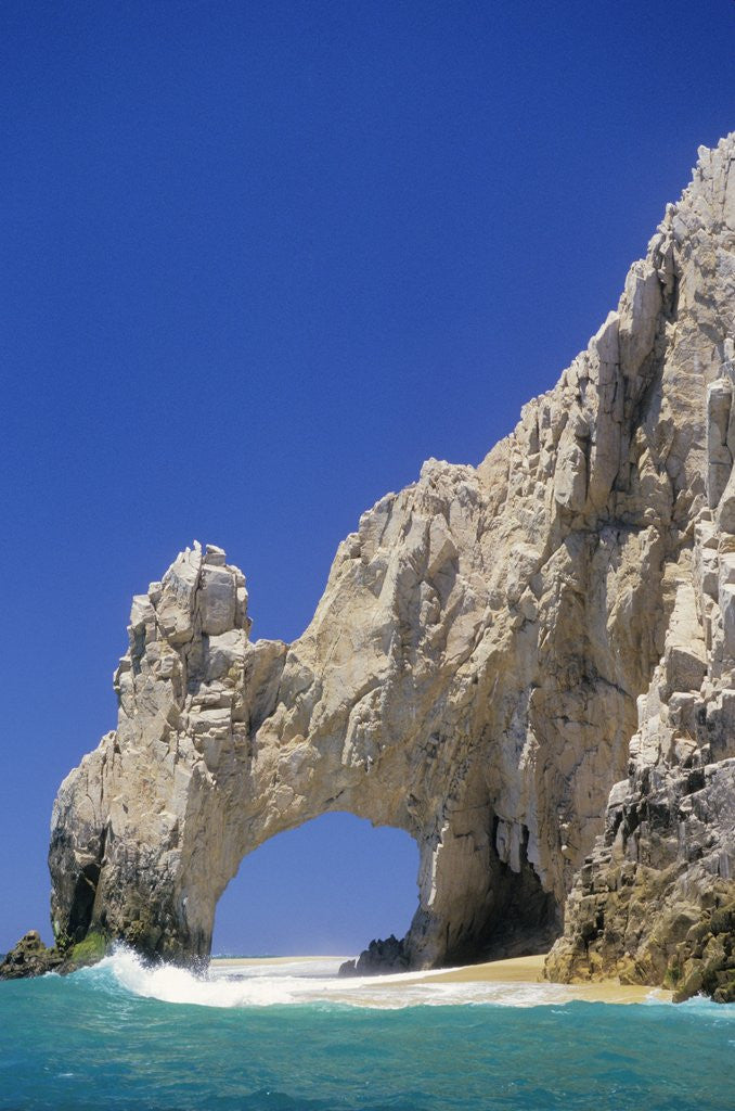 Detail of El Arco, sea arch at Cabo San Lucas by Anonymous