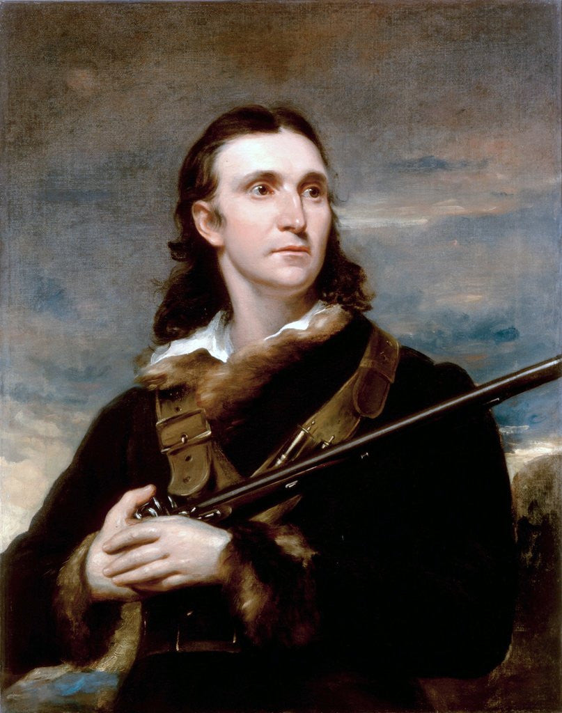 Detail of John James Audubon by John Syme