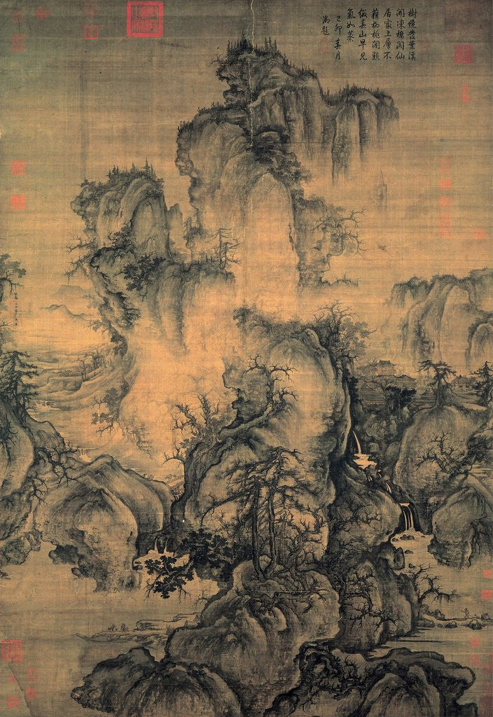 Detail of Early Spring by Guo Xi