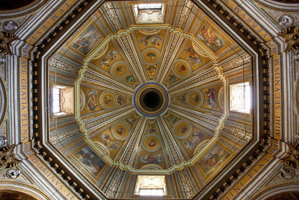 Detail of Santa Maria di Loreto Church by Anonymous