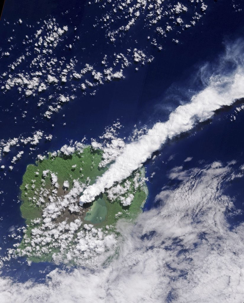 Detail of Eruption of Gaua Volcano by Anonymous