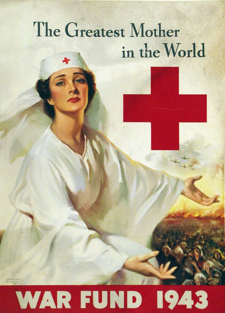 Detail of The Greatest Mother in the World poster by Lawrence Wilbur